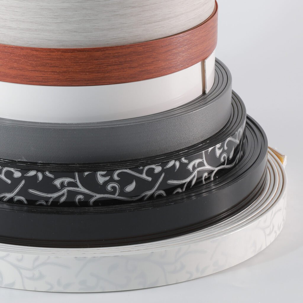 Acrylic edge banding tape for kitchen furniture group