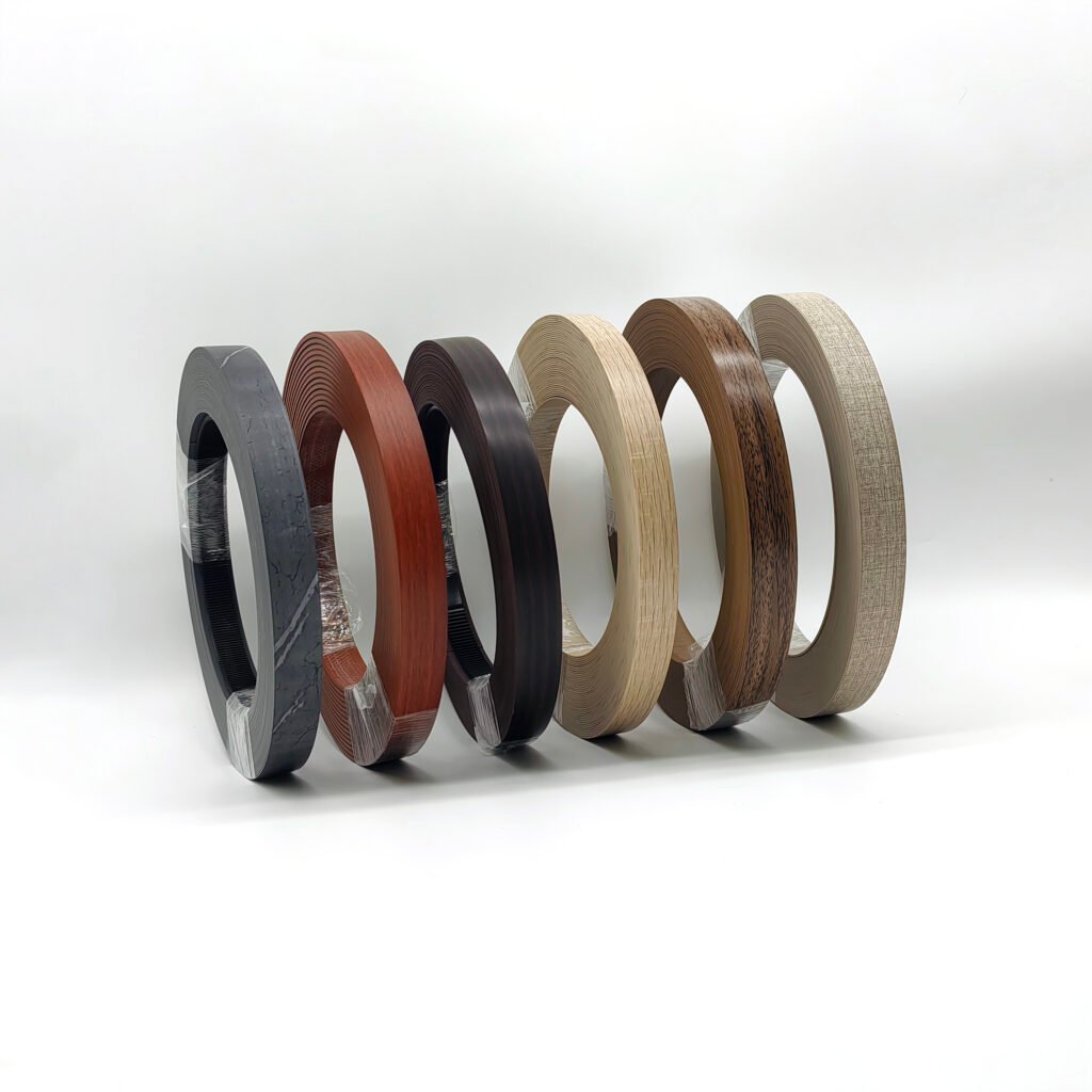 Laminate abs edging wood grain luyao design