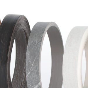 Black Painted Marble edge banding