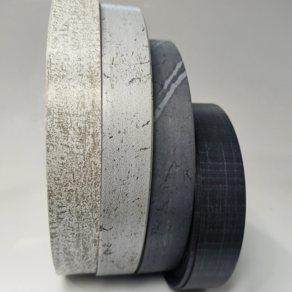 Black Painted Marble edge banding