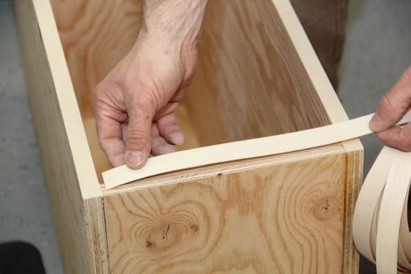 how to install edge banding