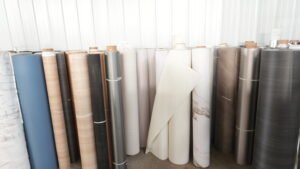 LUYAO PVC laminated film for furniture — wood grain decorative surface roll