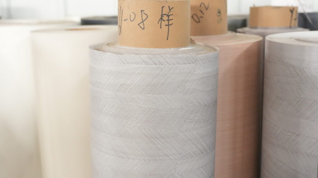 PVC laminated film for wall panel