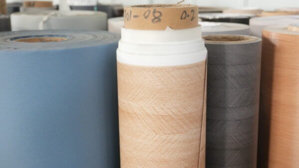 PVC laminated film for wall panel