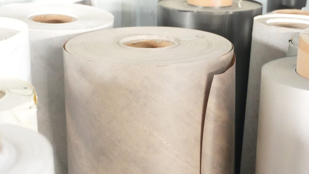 PVC laminated film for wall panel
